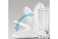 フルオート便座のイメージ フルオート便座のイメージ