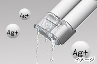 ノズル除菌のイメージ ノズル除菌のイメージ